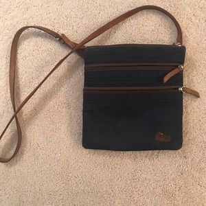 Dooney and Burke navy crossbody
